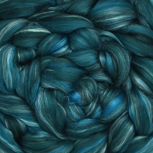 Merino Silk Luxe Tonal Designer Blend. Superfine Merino