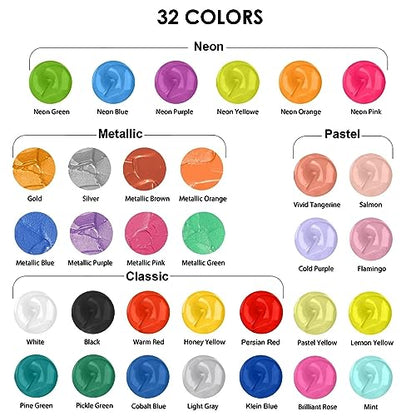Acrylic Pouring Paint Set (71 Fl Oz)