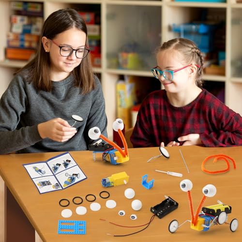 4 Set Bulk Craft Robot Kits for Kids (4 Count)