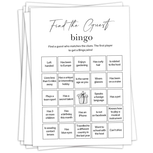 Birthday Party Games (25 Count)