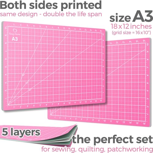 Rotary Cutter Set pink