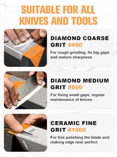 Diamond Sharpening Stone (3 Count)