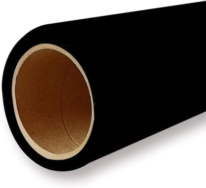 Yizhily Seamless Photogrphy Background Paper, Paper Backdrop Roll for Photoshoot, 82" x16', Jet