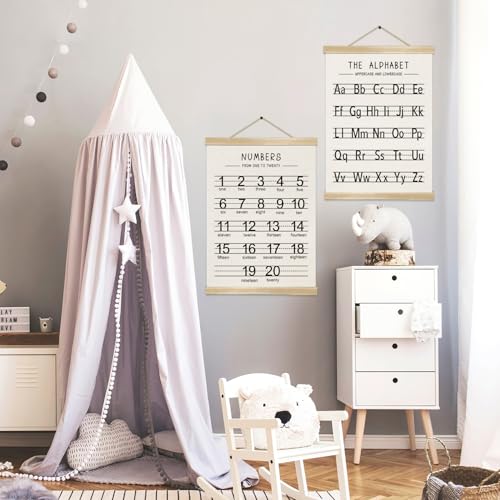 Alphabet and Numbers Wall Chart Set of 2 (2 Count)