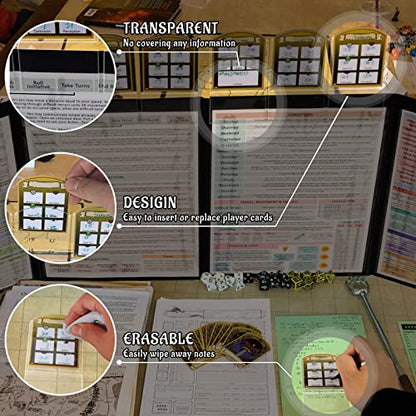 DND Initiative & Combat Tracker Set