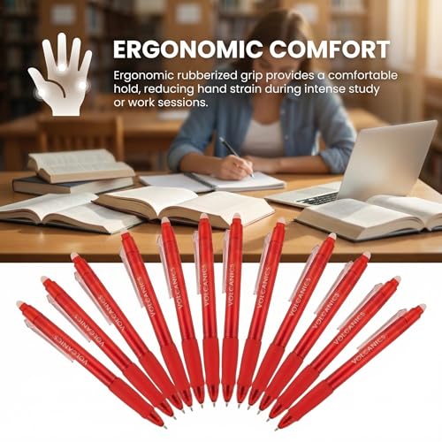 Erasable Gel Pens Red Ink (36 Count)