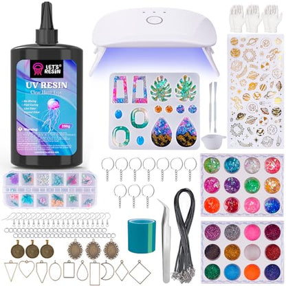 250g UV Resin Jewelry Making Kit
