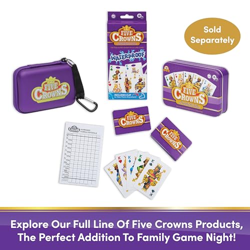 Five Crowns Giant Rummy Style Jumbo Card Game for Kids