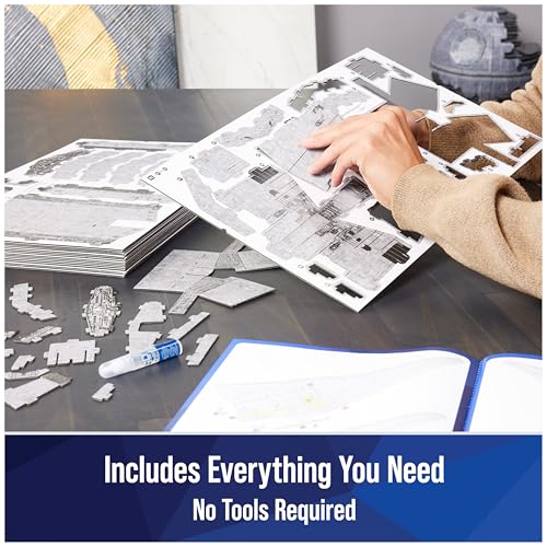 4D Build Star Wars Deluxe Imperial Star Destroyer 3D Model Kit