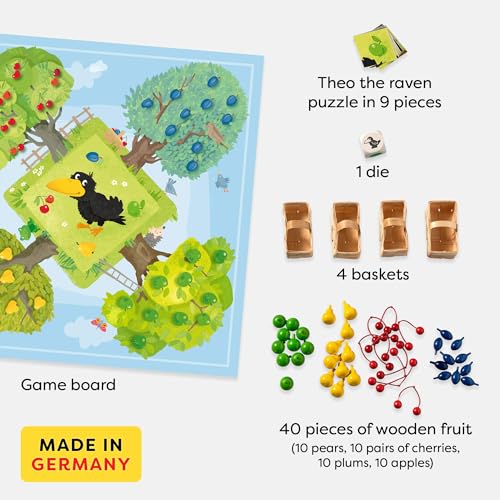 Orchard Game A Classic Cooperative Introduction to Board Games for Ages 3 and Up