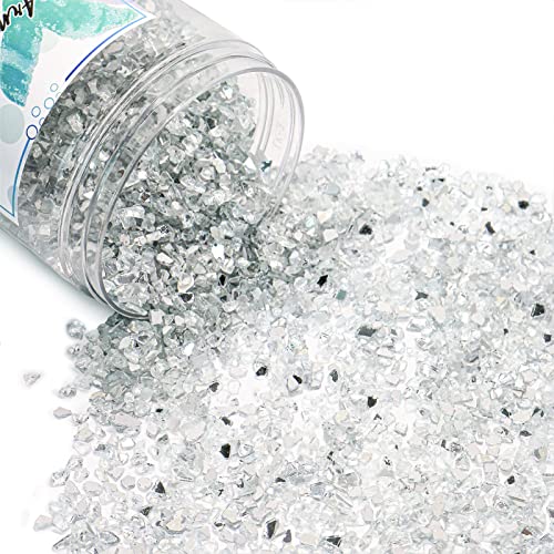 Mirror Crushed Glass for Resin Art & Crafts