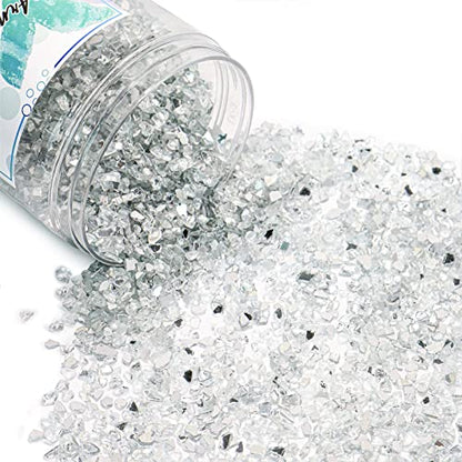 Mirror Crushed Glass for Resin Art & Crafts