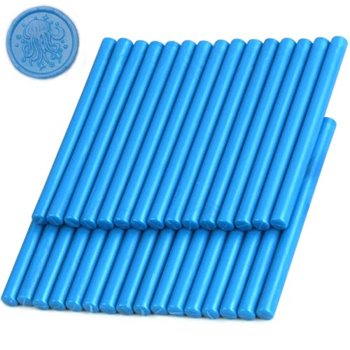 Bright Blue Wax Seal Sticks