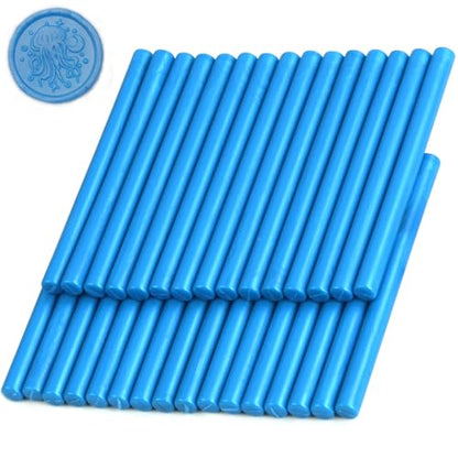 Bright Blue Wax Seal Sticks