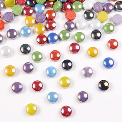 12mm Round Mosaic Tiles for Crafts