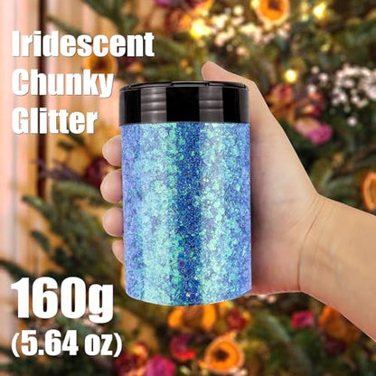 Iridescent Chunky Glitter 5.64oz (5.64 Ounce)