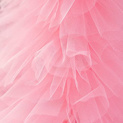 Pastel Tulle Ribbon 6 Rolls Tulle Fabric Spool Ribbon (450 Foot)