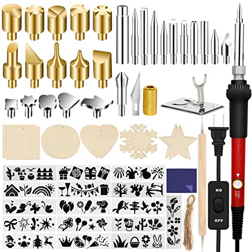 Wood Burning Kit for Beginners (73 Count)