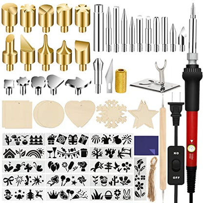 Wood Burning Kit for Beginners (73 Count)