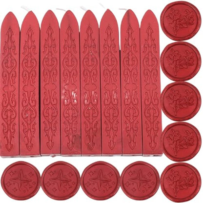 8Pcs Sealing Wax Sticks with Wicks (3 Ounce)