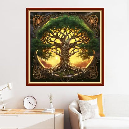 Cross Stitch Stamped Full Embroidery Kits DIY 11CT Cotton Thread Printed DIY Needlepoint Kits Craft Needlework Set Cross