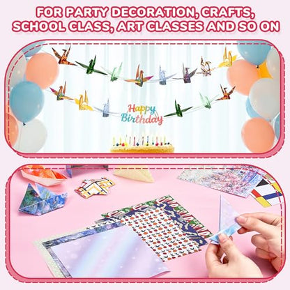 Ethnic Patterned Origami Paper (50 Count)