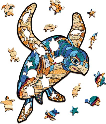 Turtle Wooden Jigsaw Puzzle