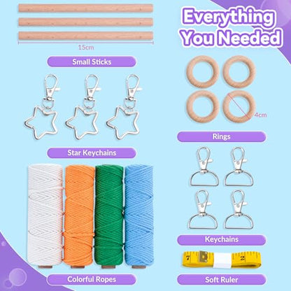 Macrame Kit for Kids & Adults Beginners