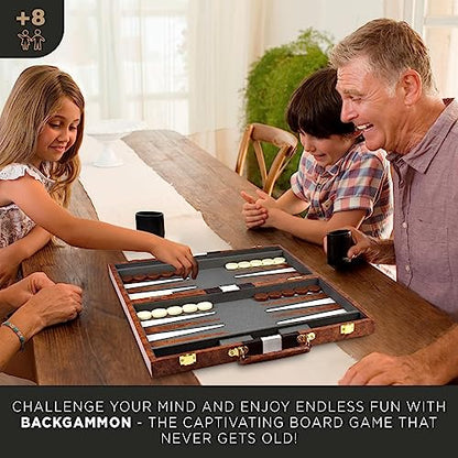 Large Backgammon Sets for Adults