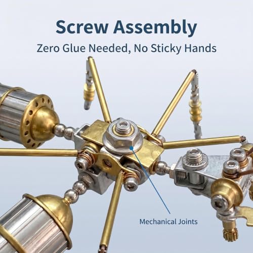 3D Steampunk Mechanical Insect Ant Puzzle Kit