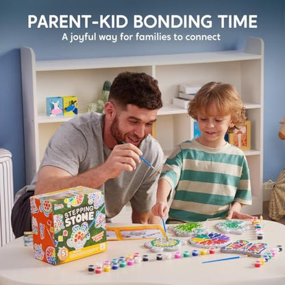 JOVA Klever Kits Stepping Stones Painting Kit for Kids