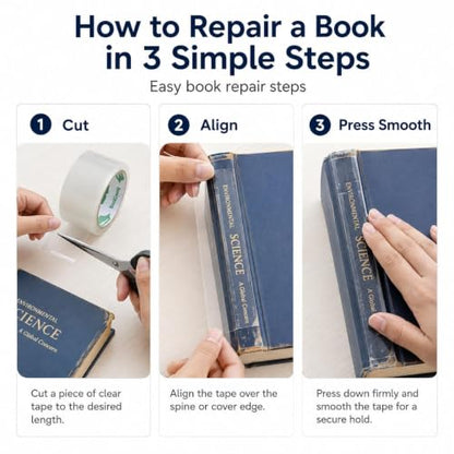 Clear Book Repair Tape (45 Foot)