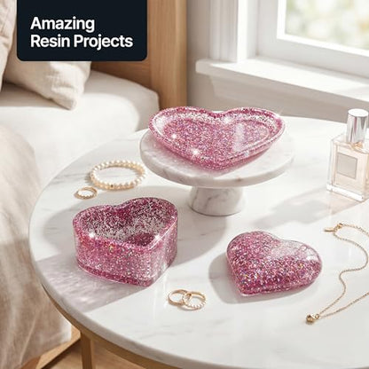 Craft Glitter Pink Holographic 100g Fine Glitter (3.5 Ounce)