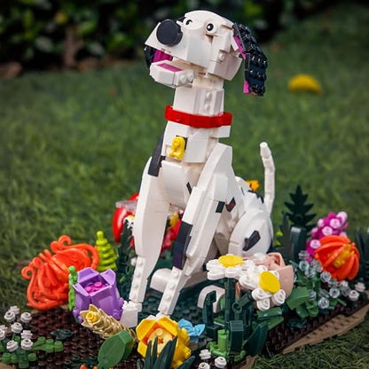 Dog Flower Toy Building Set