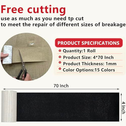 Linen Repair Tape 4x70 Inch Self
