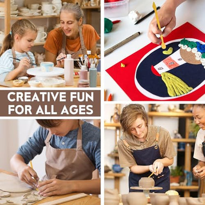 18 Pack Pottery Clay Tool Kit (18 Count)