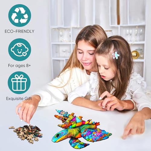 Sea Turtle Wooden Puzzle