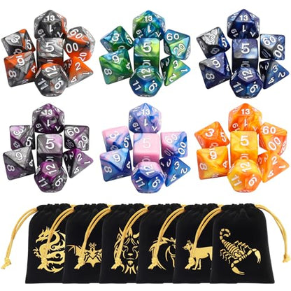 Polyhedral Dice Set (42 Count)