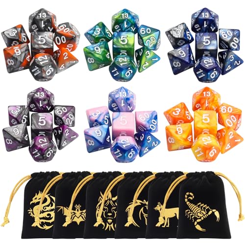 Polyhedral Dice Set (42 Count)