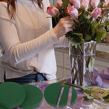 10PCS 8" Large Round Floral Foam Bricks
