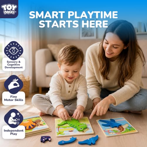 Toddler Puzzles Ages 2 (7 Count)