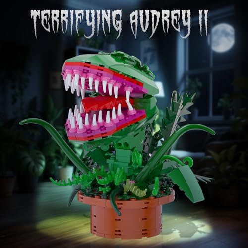 Audrey 2 Cannibal Flower Building Block Set
