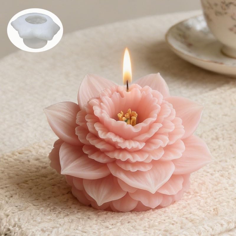 Flower Resin Casting Molds for Candle Making