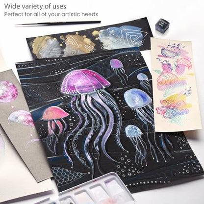 Metallic Watercolor Paint Set (4.8 Fl Oz)