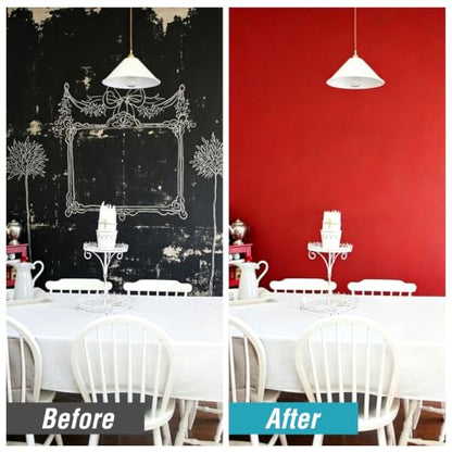 Chalkboard Paint Red Chalk Board Paint for Wood (12 Fl Oz)