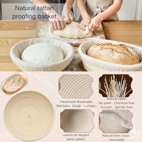 All Inclusive Sourdough Starter Kit with Enameled Cast Iron Dutch Oven & Scale (28 Count)
