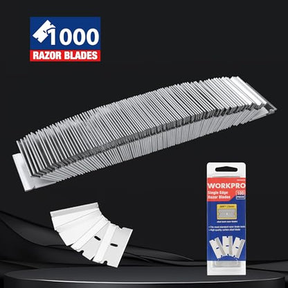 1000 Pack Single Edge Razor Blades (1000 Count)