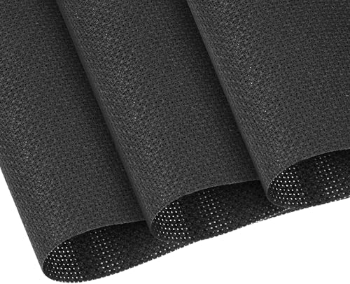Cross Stitch Fabric 11 Count Aida Cloth 59 x 39 Inch Large Size Classic Reserve Cross Stitch Supplies Embroidery Fabric Cloth Cross Stitching for Home DIY Craft Embroidery Decoration Handmade