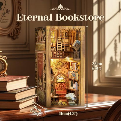 Book Nook Kit DIY Miniature House Dollhouse for Adults