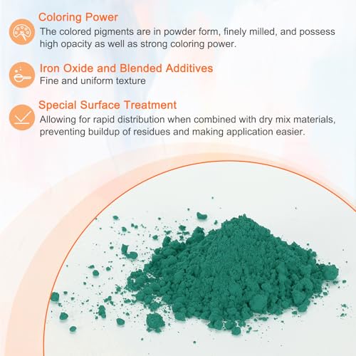 Iron Oxide Powder Concrete Pigment 700 Mesh 3.5oz (28.2 Ounce)